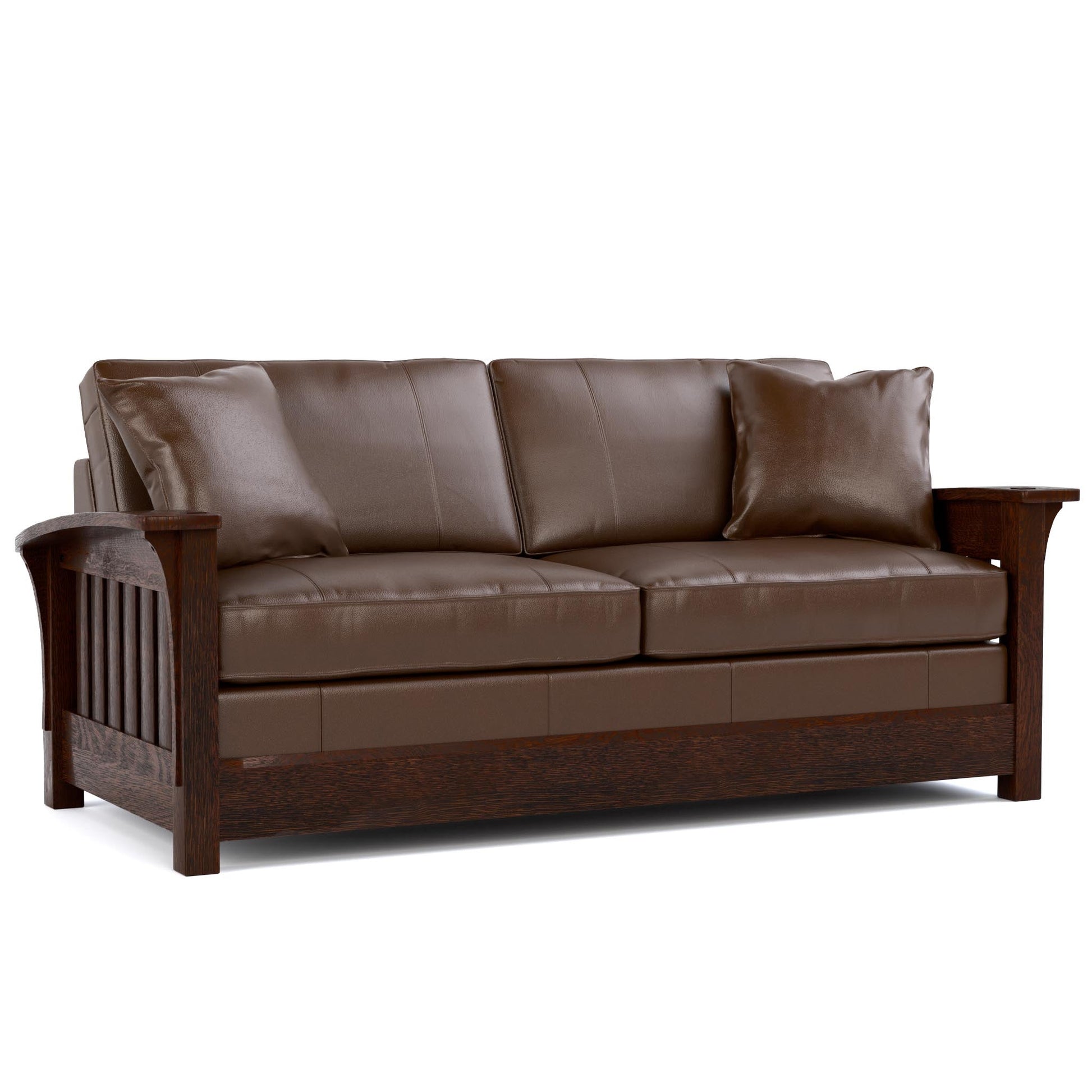 Orchard Street Sofa Bed Colman Saddle Leather 031 - Centennial Finish