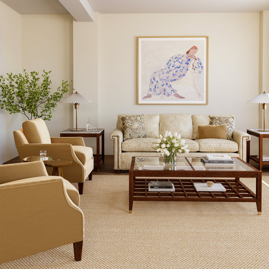 1000 Series Three-Cushion Sofa with Key Arm - Stickley Furniture | Mattress