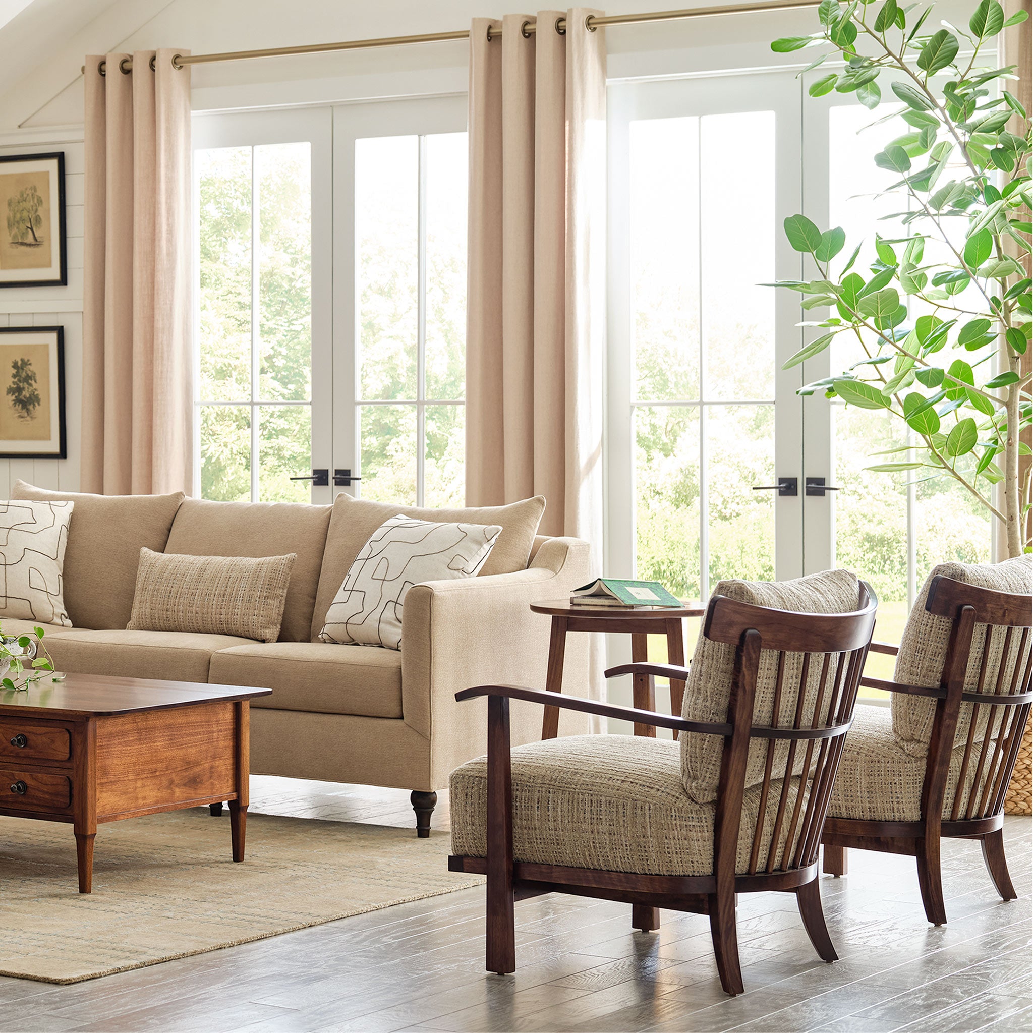 Hudson Valley Wood-Frame Chair – Stickley