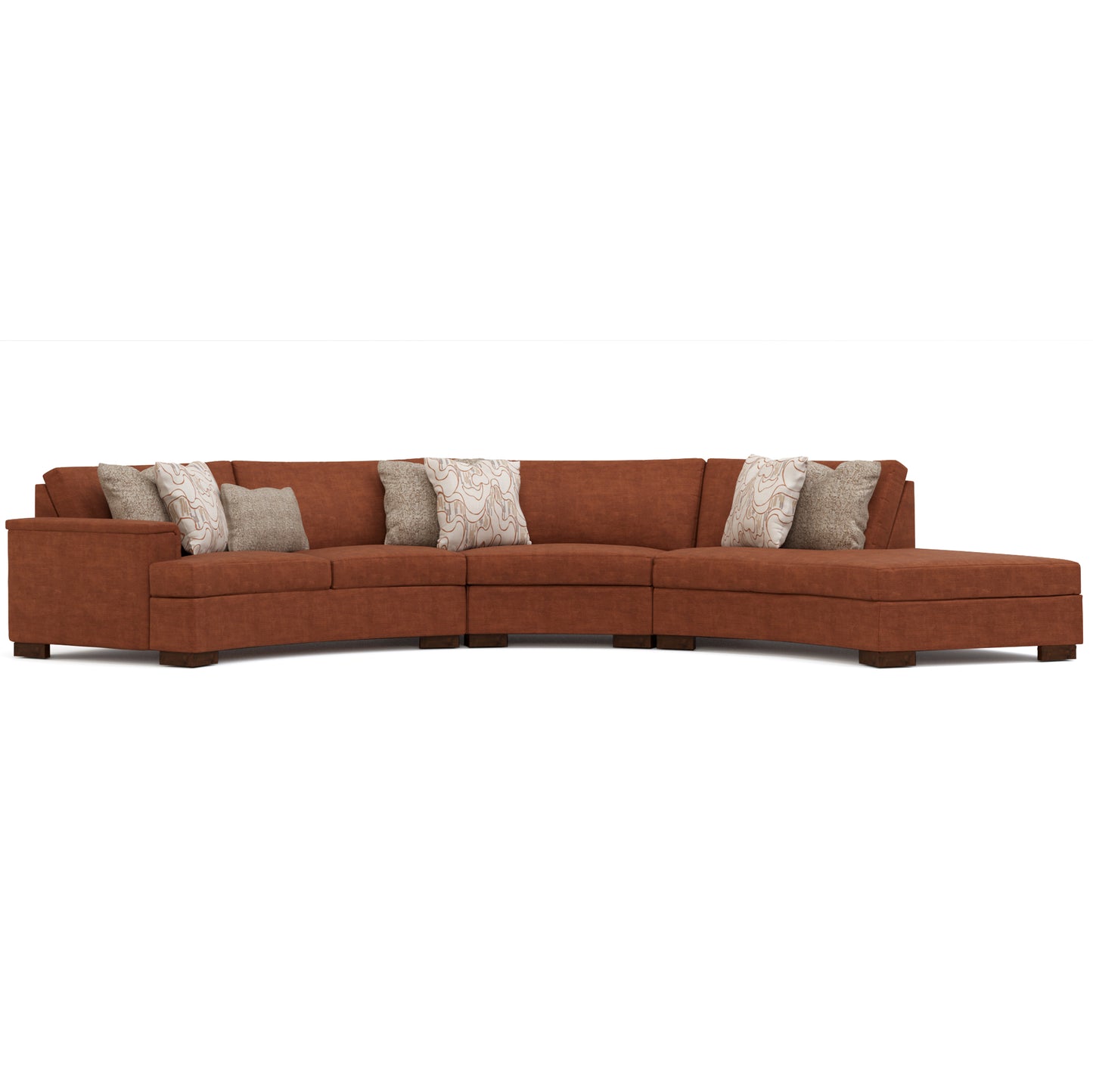 Hayward Large Curved Sectional