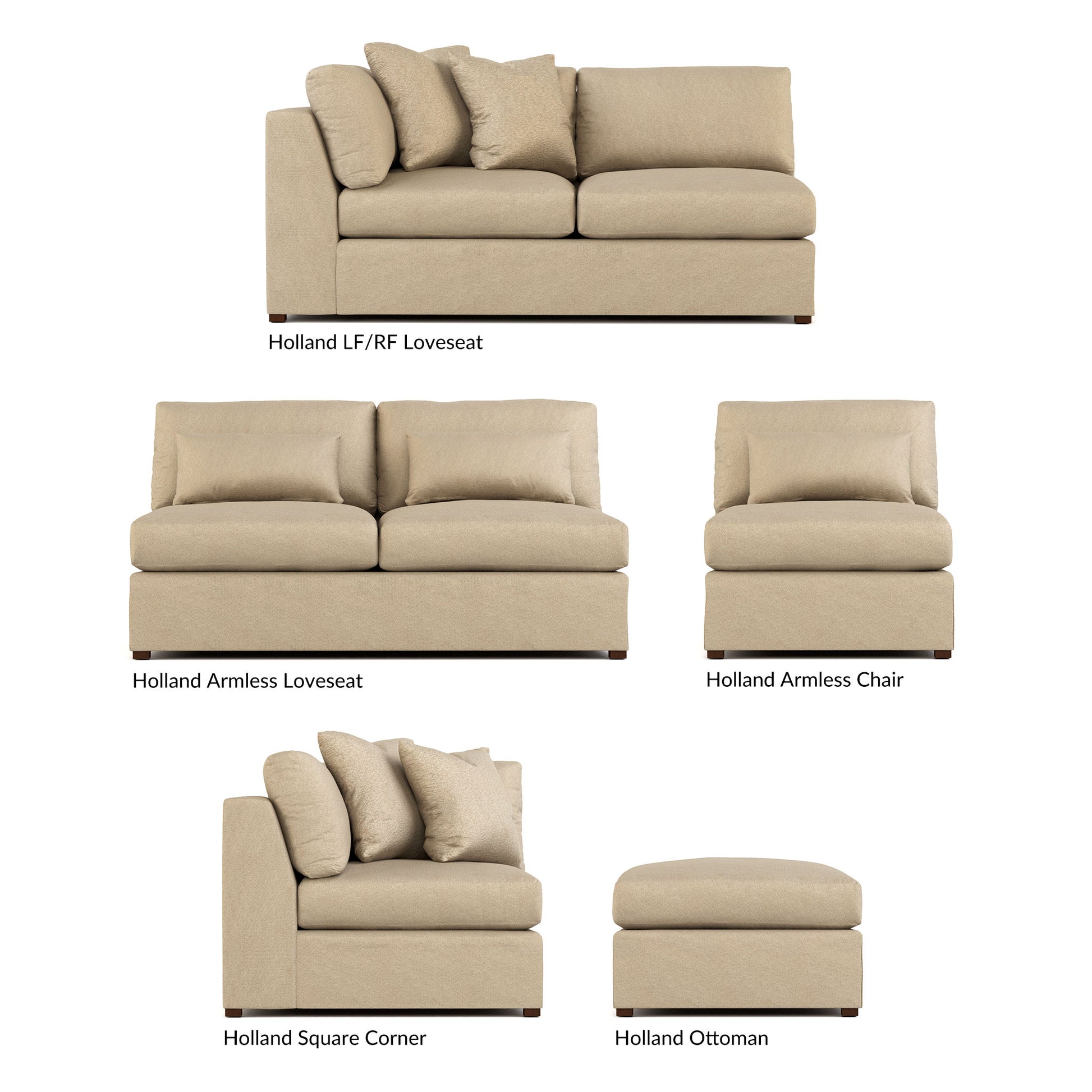 Holland Modular U-Shaped Sectional - Stickley Furniture | Mattress