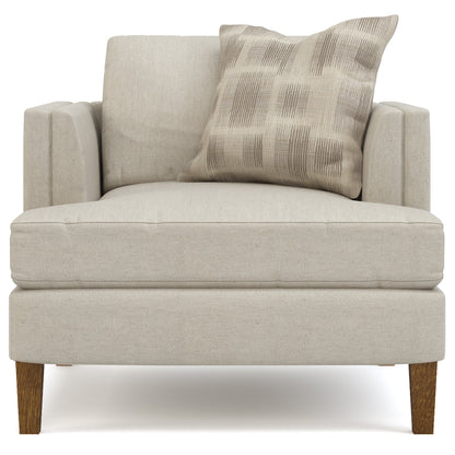 Surrey Hills Tuxedo-Arm Chair in 507-Bay Brown