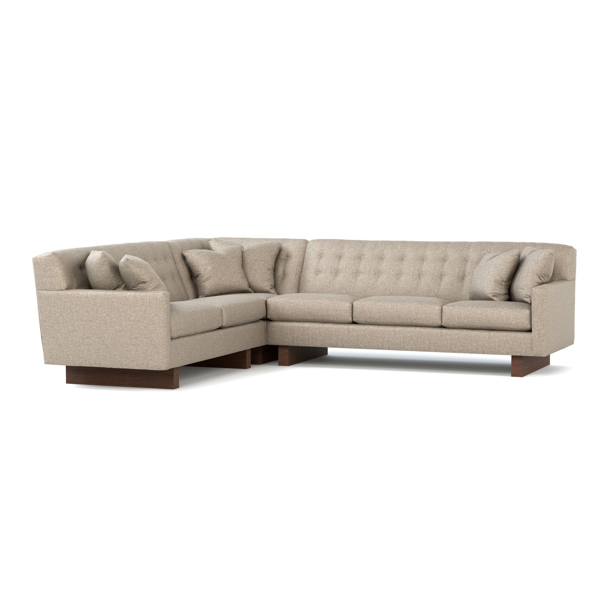 Walnut Grove Design-Your-Own L-Shaped Sectional - Stickley Furniture | Mattress