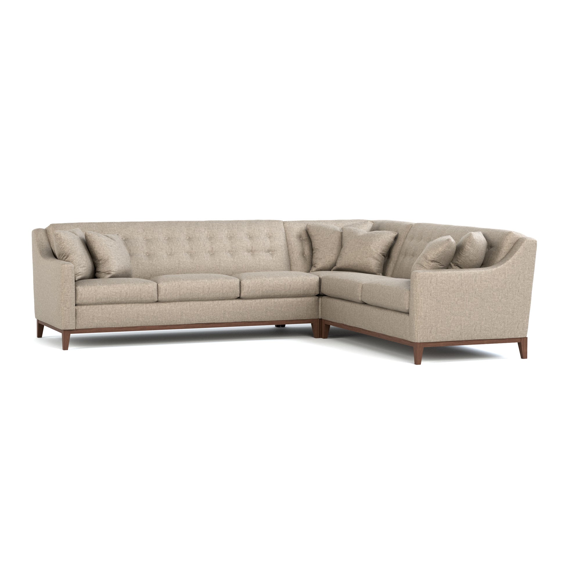Walnut Grove Design-Your-Own L-Shaped Sectional - Stickley Furniture | Mattress