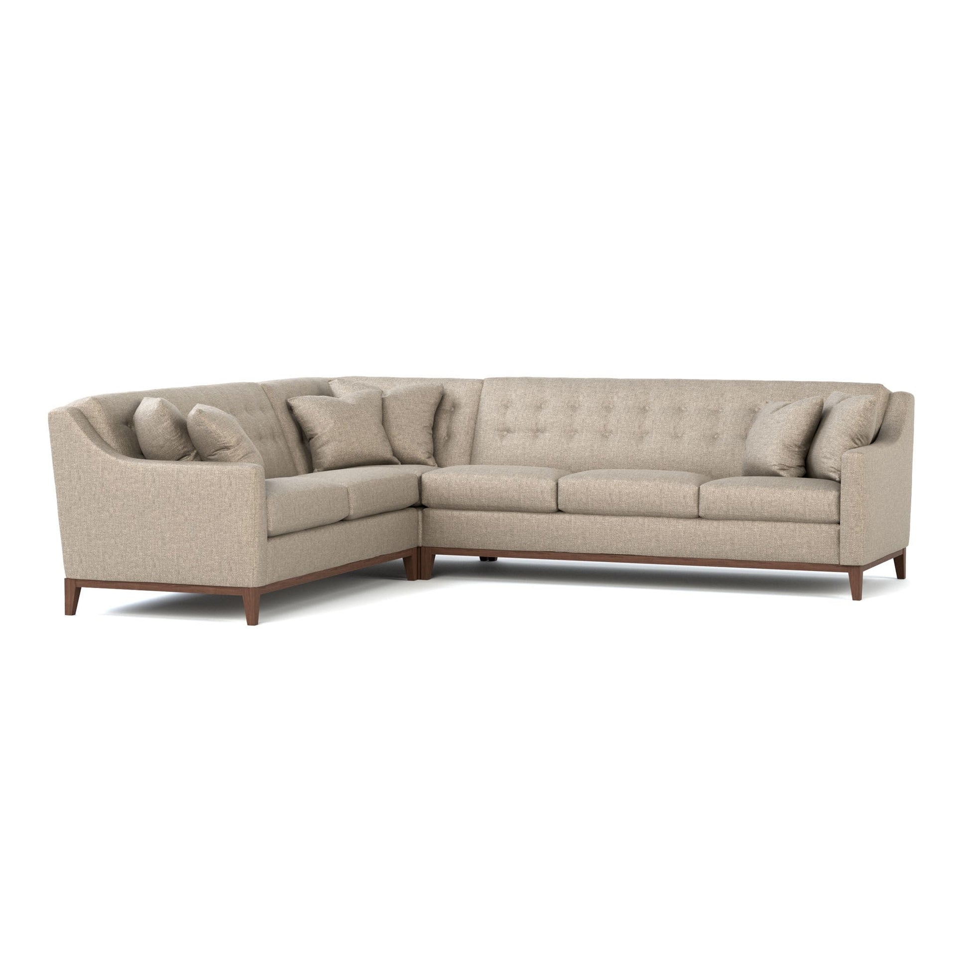 Walnut Grove Design-Your-Own L-Shaped Sectional - Stickley Furniture | Mattress