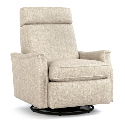Laurel Saddle-Arm Swivel Recliner