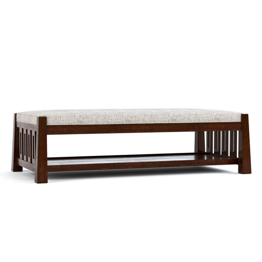 Highlands Cocktail Ottoman - Stickley Furniture | Mattress