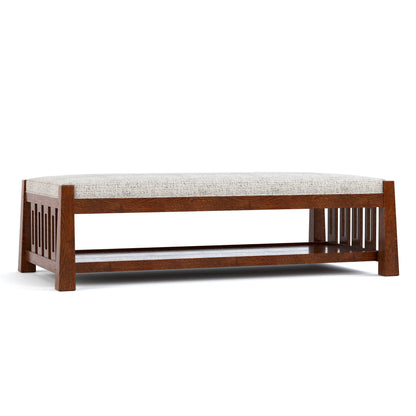 Highlands Cocktail Ottoman - Stickley Furniture | Mattress