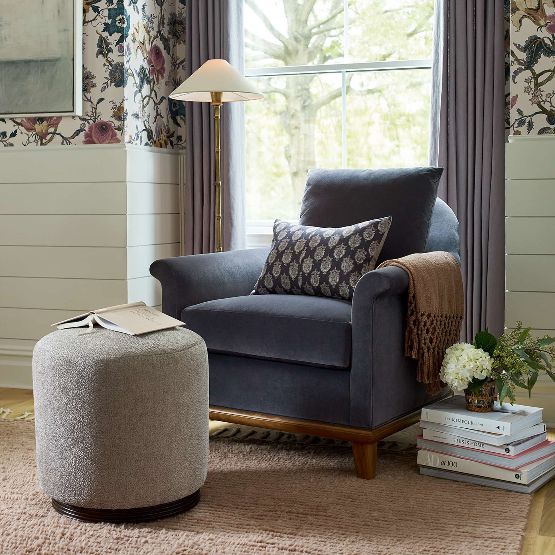 Martine Gumdrop Stool - Stickley Furniture | Mattress