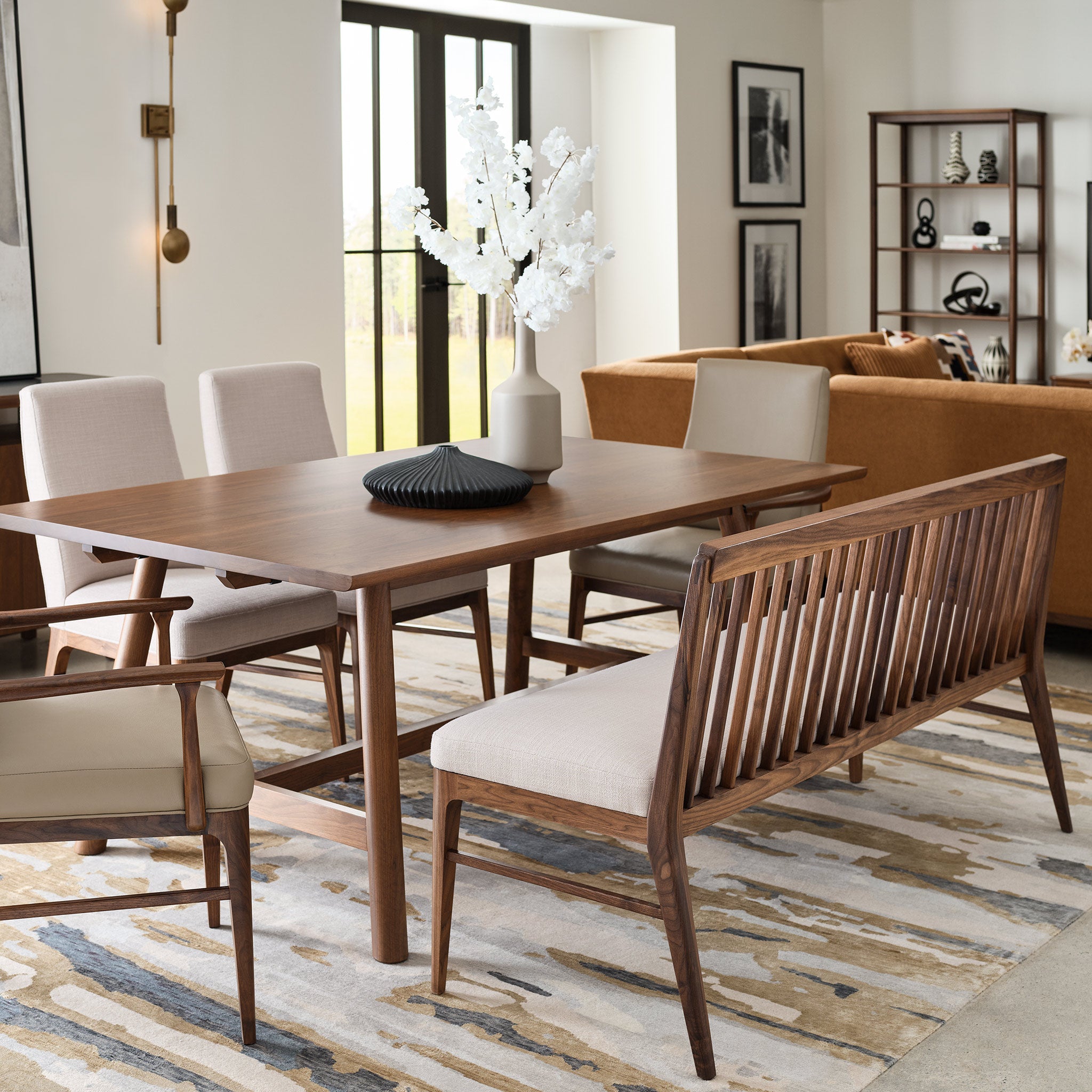Walnut Grove Spindle Bench – Stickley