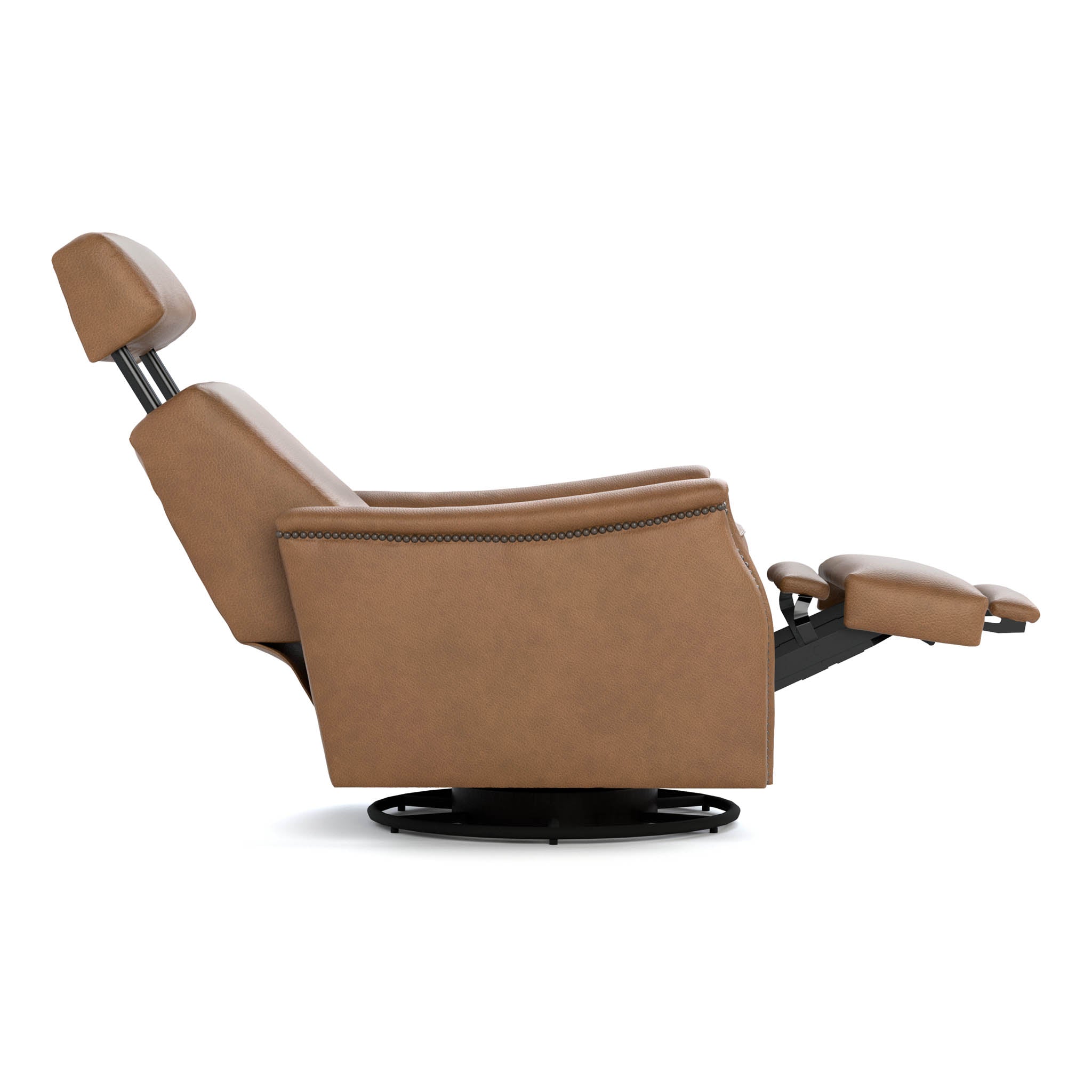 Laurel Saddle-Arm Swivel Recliner – Stickley