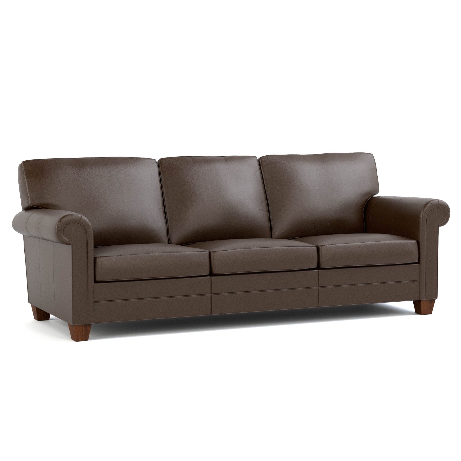 Arlington Sofa Weston Fudge Dark Maple
