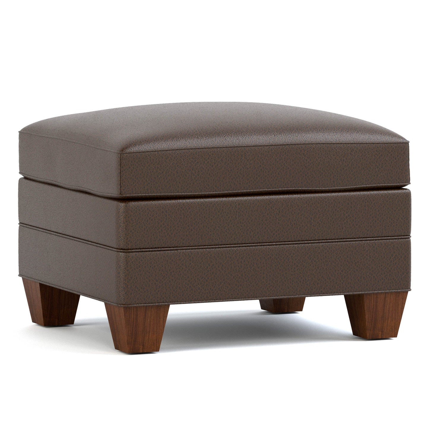 Arlington Ottoman Weston Fudge Dark Maple
