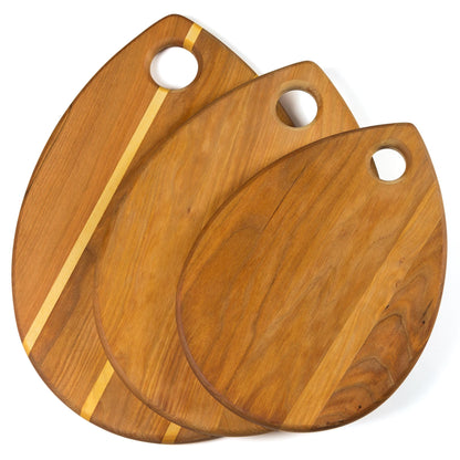 3-Piece Tear-Drop Bread Board Set - Stickley Furniture | Mattress