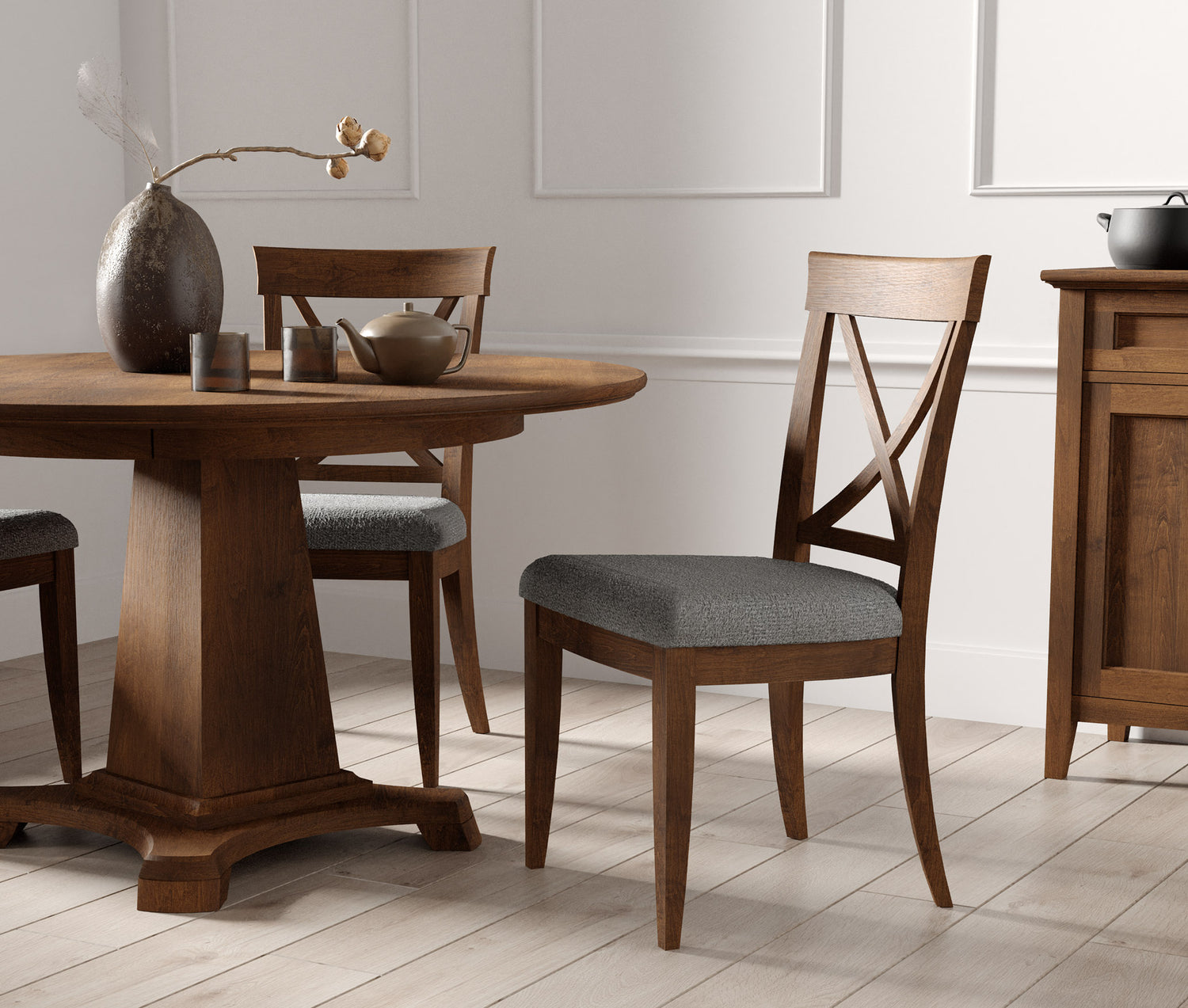 Origins by Stickley Revere dining room table and chairs