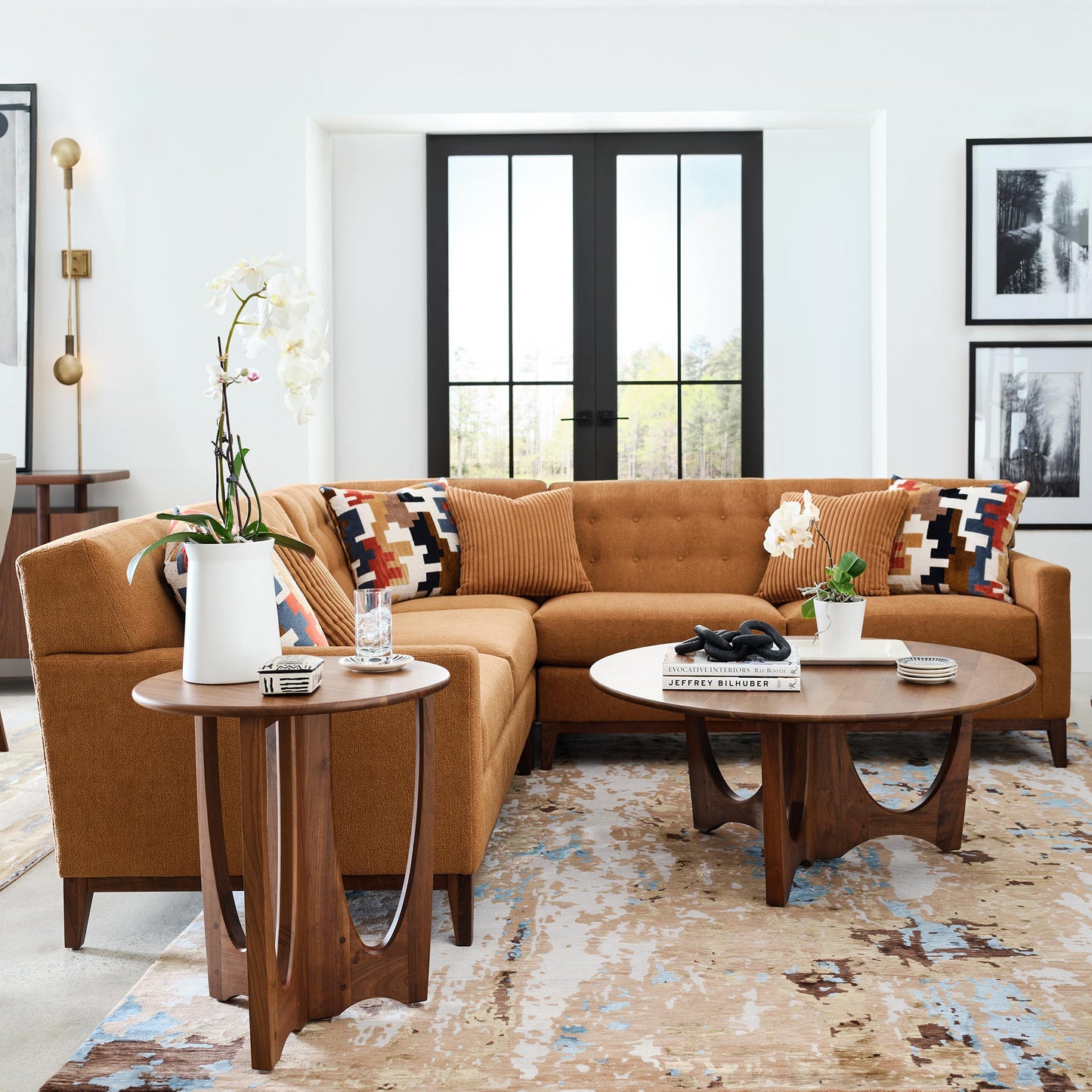 Walnut Grove Design-Your-Own Corner Sectional - Stickley Furniture | Mattress