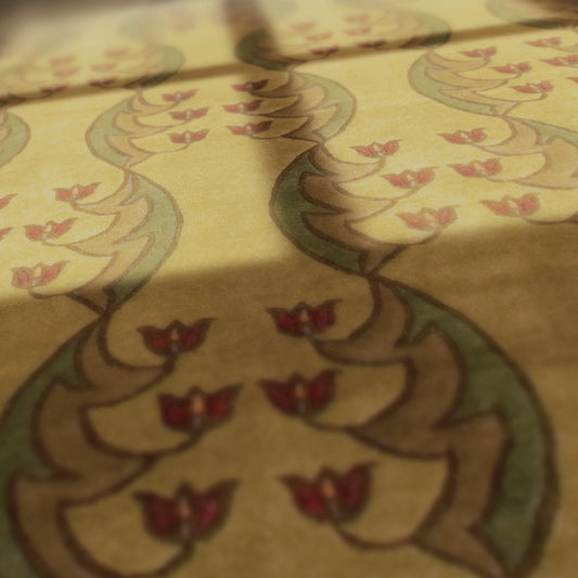 Light Tulip Fest Rug - Stickley Furniture | Mattress