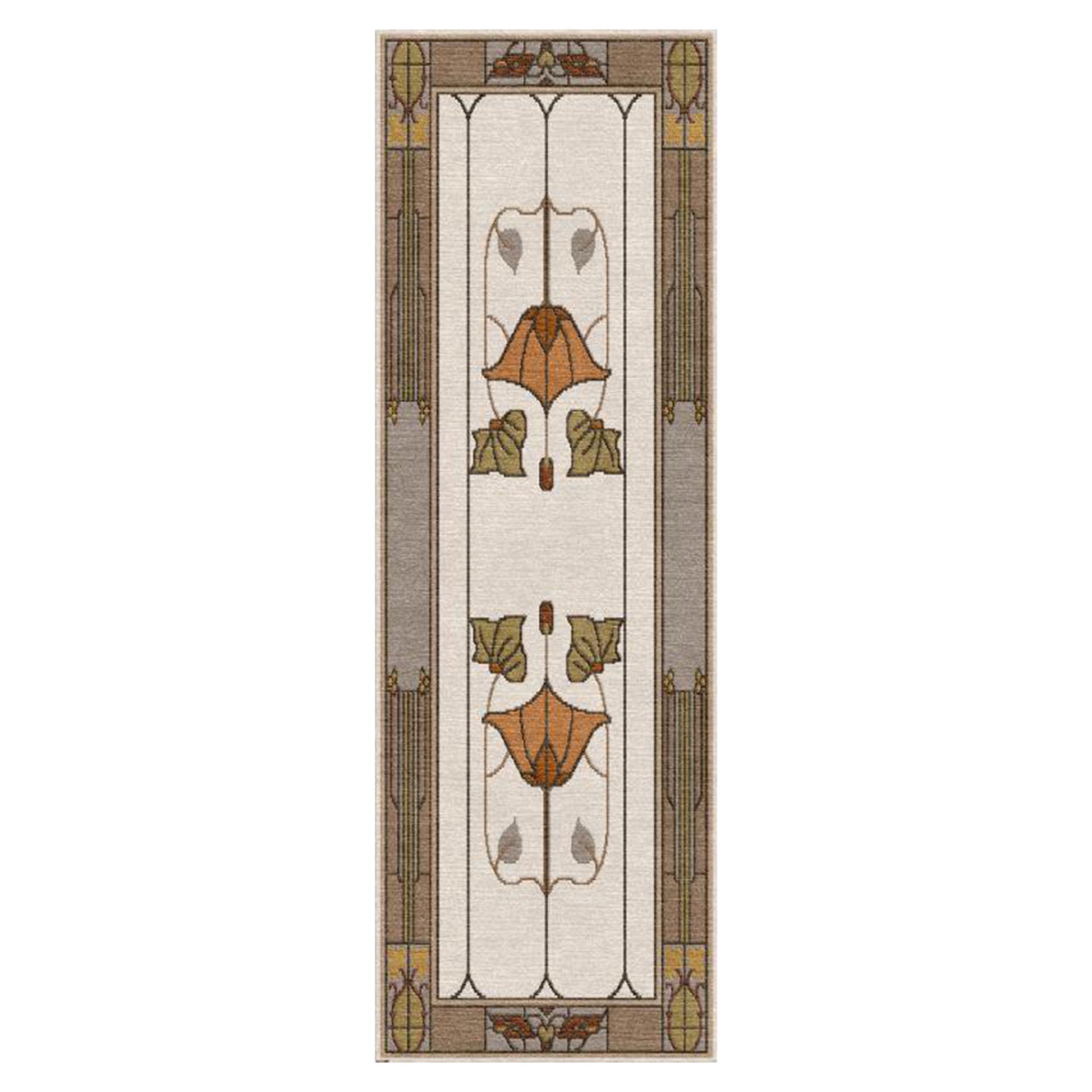 Garden Window Rug, Ivory - Stickley Furniture | Mattress