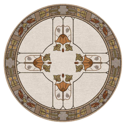 Garden Window Rug, Ivory - Stickley Furniture | Mattress