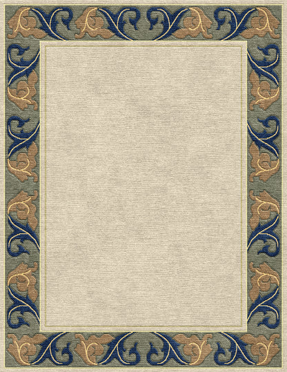 Voysey Border Rug - Stickley Furniture | Mattress
