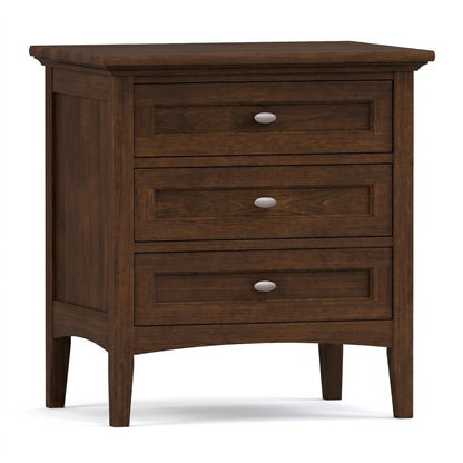 Revere Three-Drawer Nightstand - Stickley Furniture | Mattress