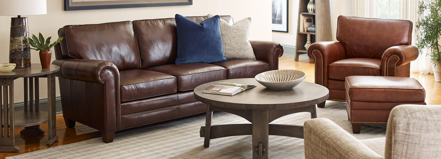Fine Leather Furniture  Stickley – Stickley Brand