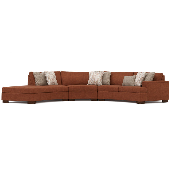Hayward Large Curved Sectional - Stickley Furniture | Mattress