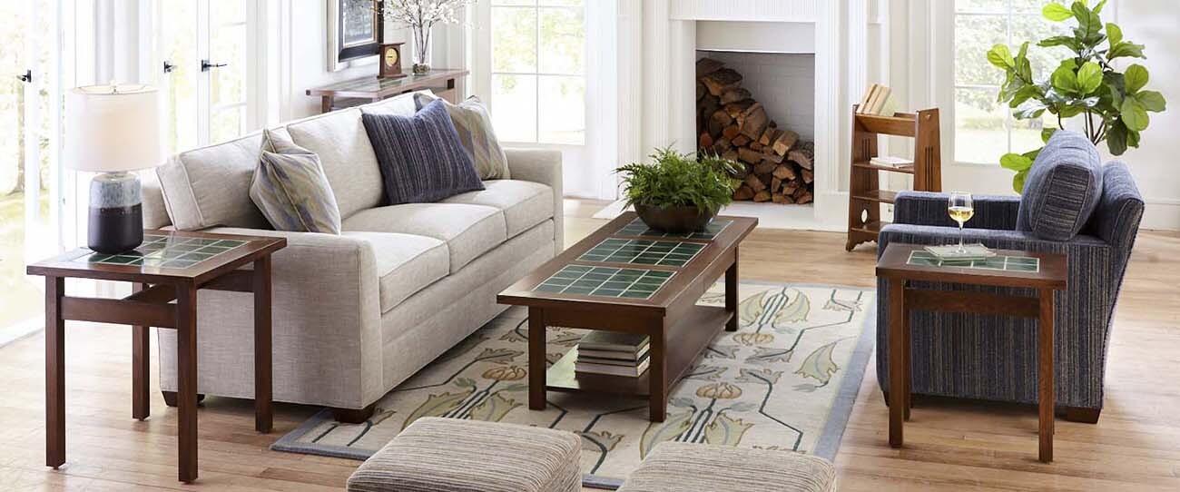 Tile Top End Table - Stickley Furniture | Mattress