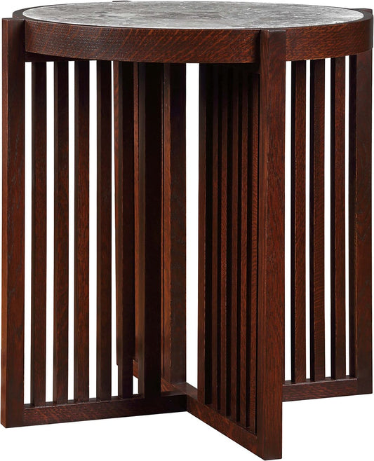 Park Slope Round End Table - Stickley Furniture | Mattress