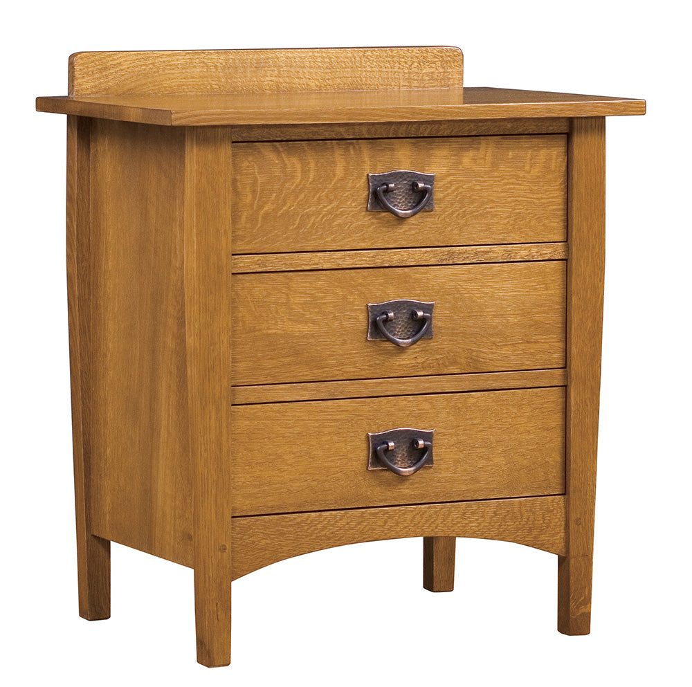 Harvey Ellis Three-Drawer Nightstand – Stickley