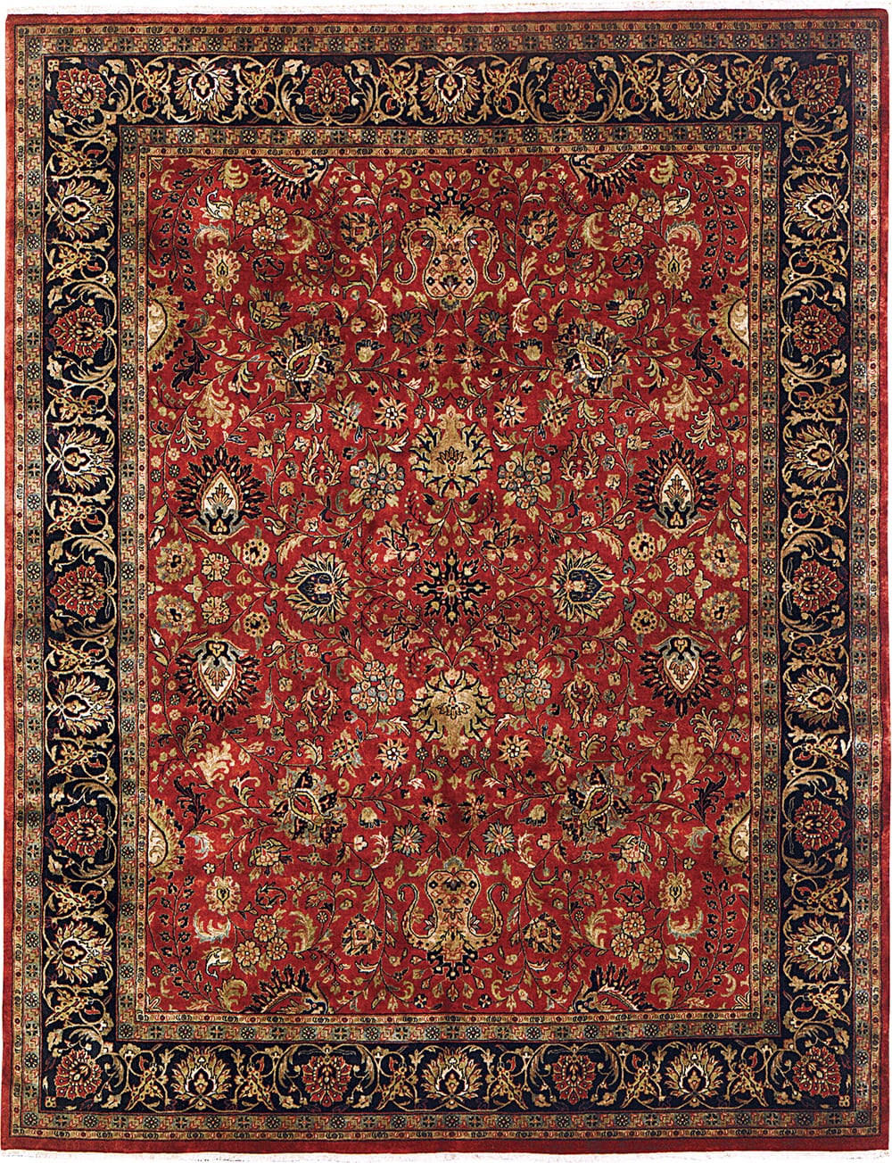 Taj Kashan, Rust - Stickley Furniture | Mattress