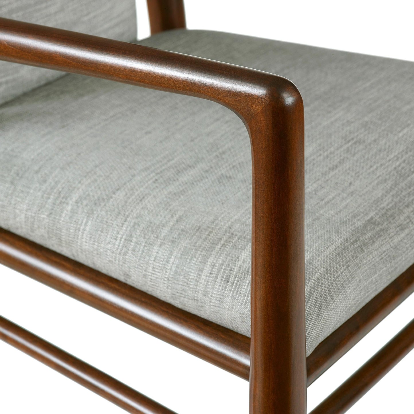Martine Upholstered Back Arm Chair - Stickley Brand