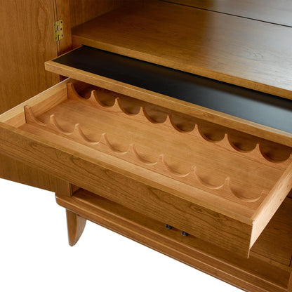 Martine Arced Bar Cabinet - Stickley Furniture | Mattress