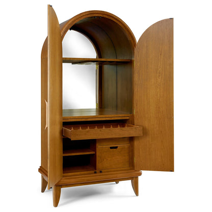 Martine Arced Bar Cabinet - Stickley Furniture | Mattress