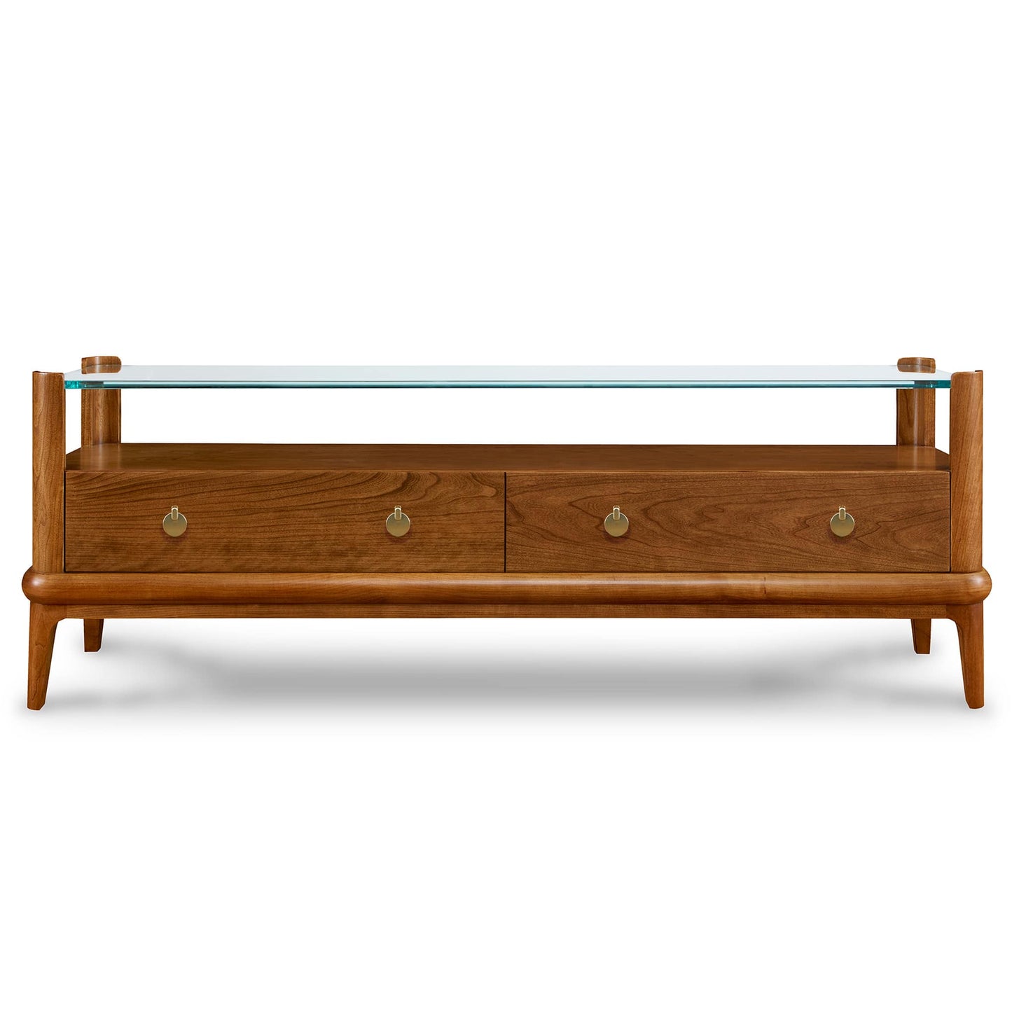 Martine Glass-Top Cocktail Table - Stickley Brand