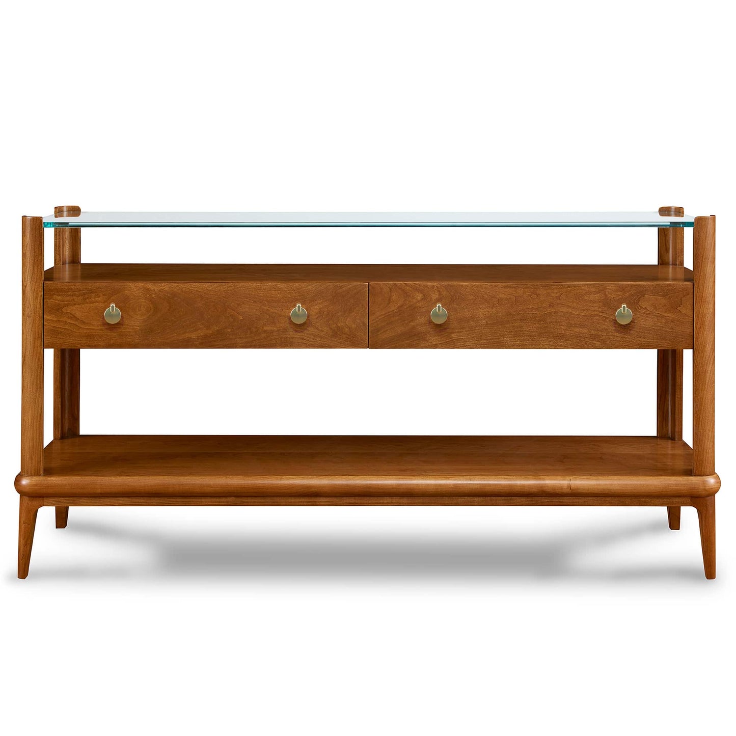 Martine Glass-Top Console Table - Stickley Brand