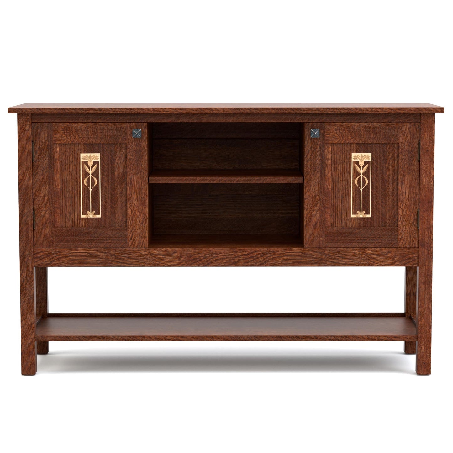 Meadowflower Two-Door Sideboard Oak 032 Onondaga Finish