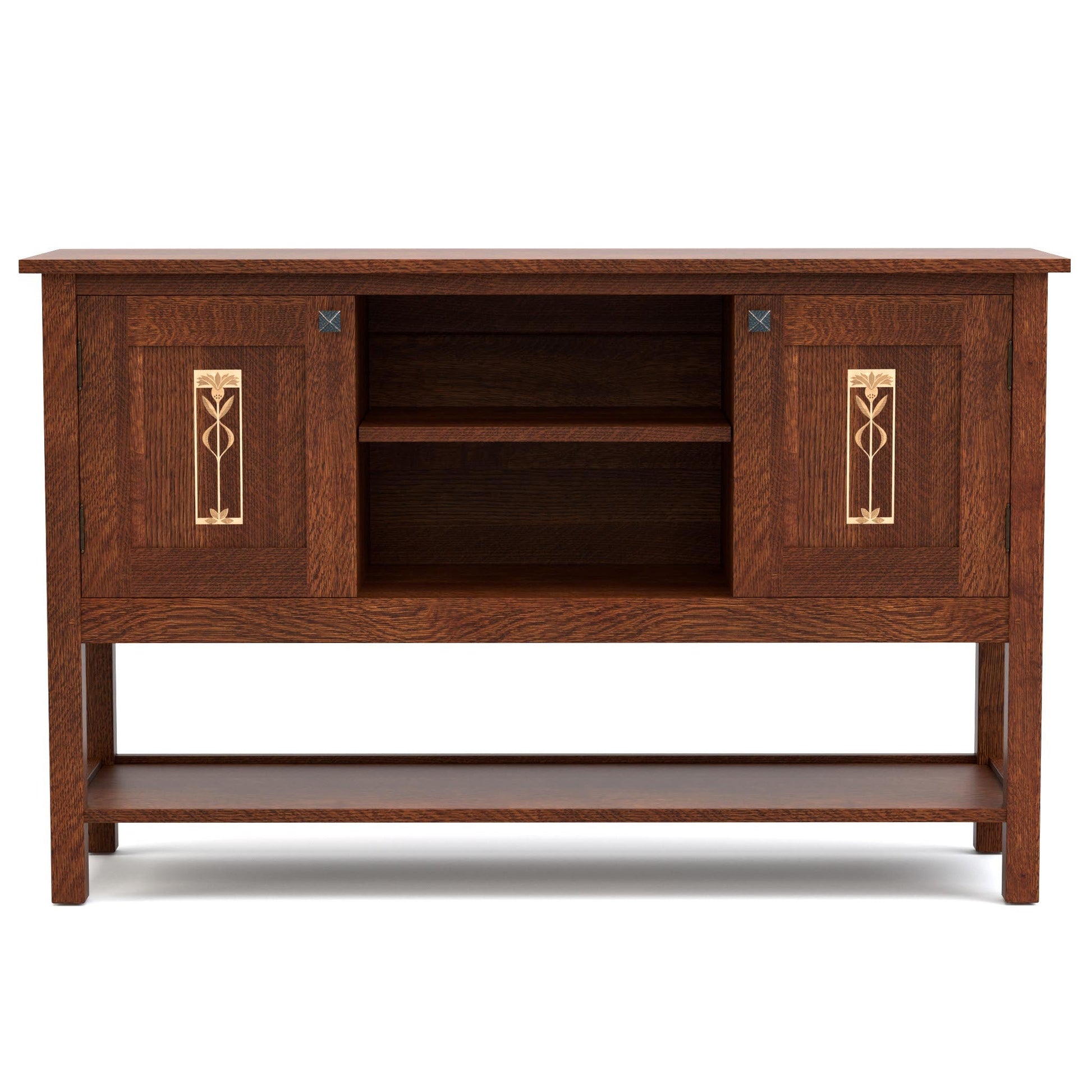 Meadowflower Two-Door Sideboard Oak 032 Onondaga Finish