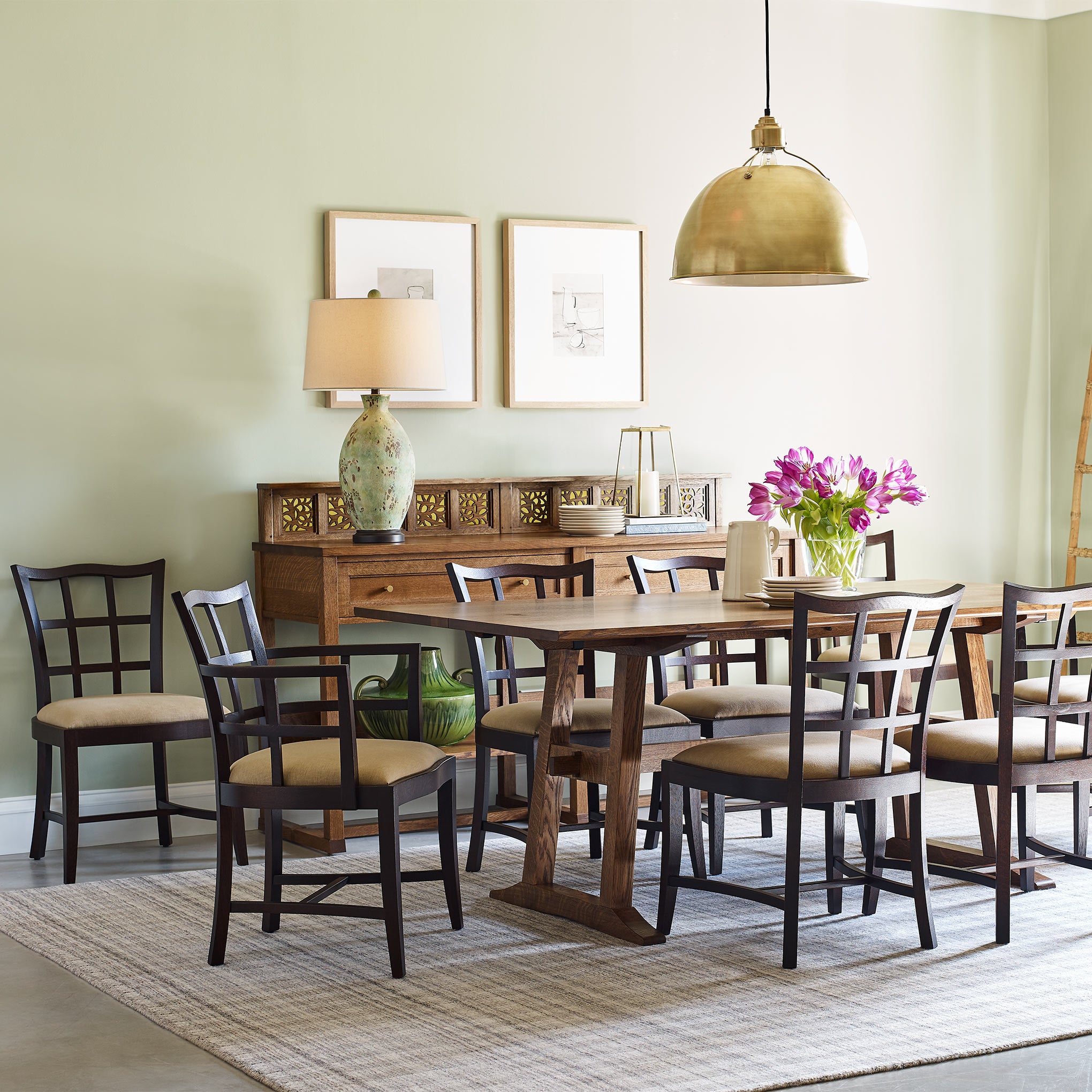 Surrey Hills Server with Gallery – Stickley