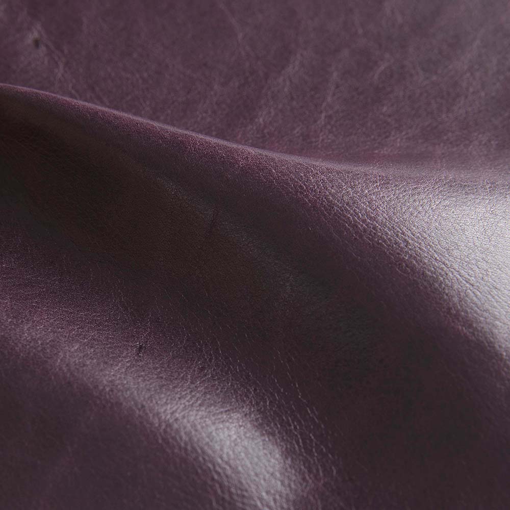Mont Blanc Aubergine Leather - Stickley Brand