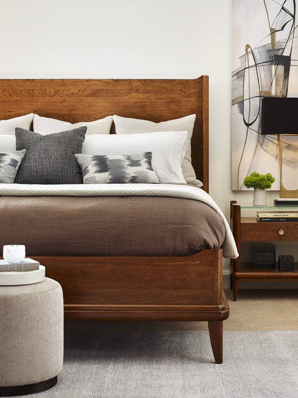 Martine Glass-Top End Table - Stickley Furniture | Mattress