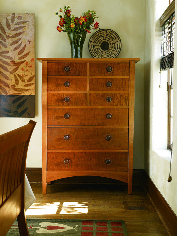 Harvey Ellis Tall Chest - Stickley Furniture | Mattress