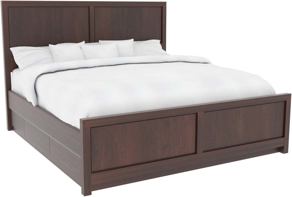 SONGESAND Bedroom furniture, set of 5, brown, Queen - IKEA