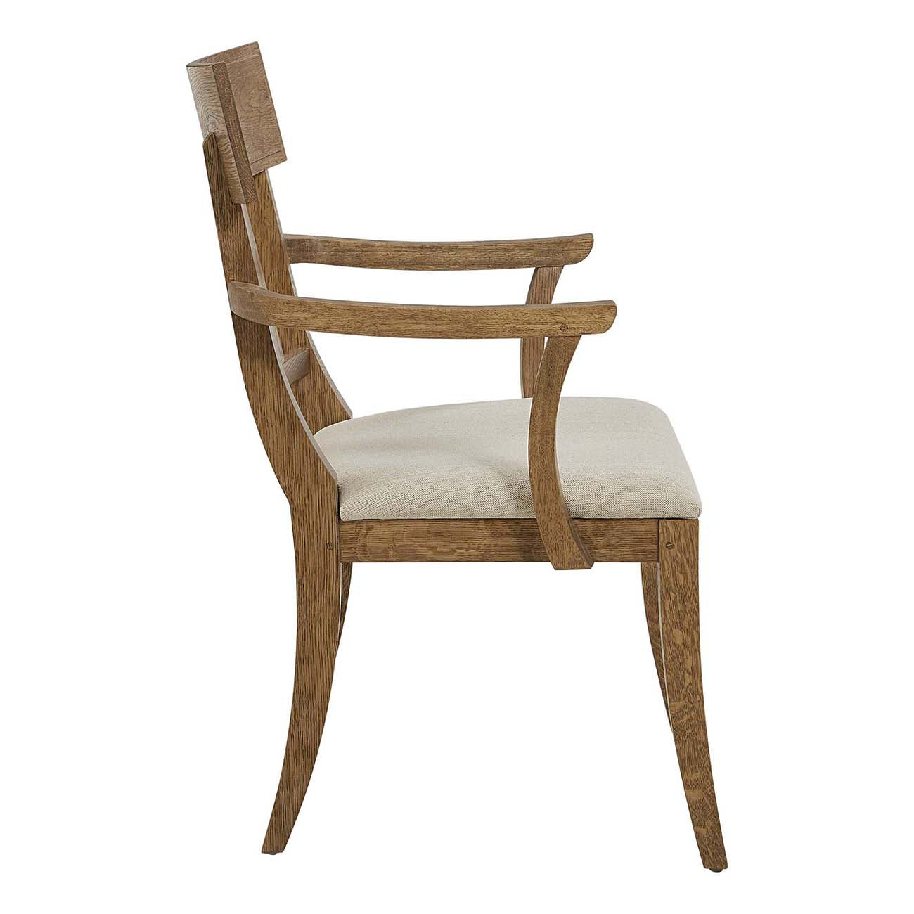 St. Lawrence Curved Arm Chair - Stickley Brand