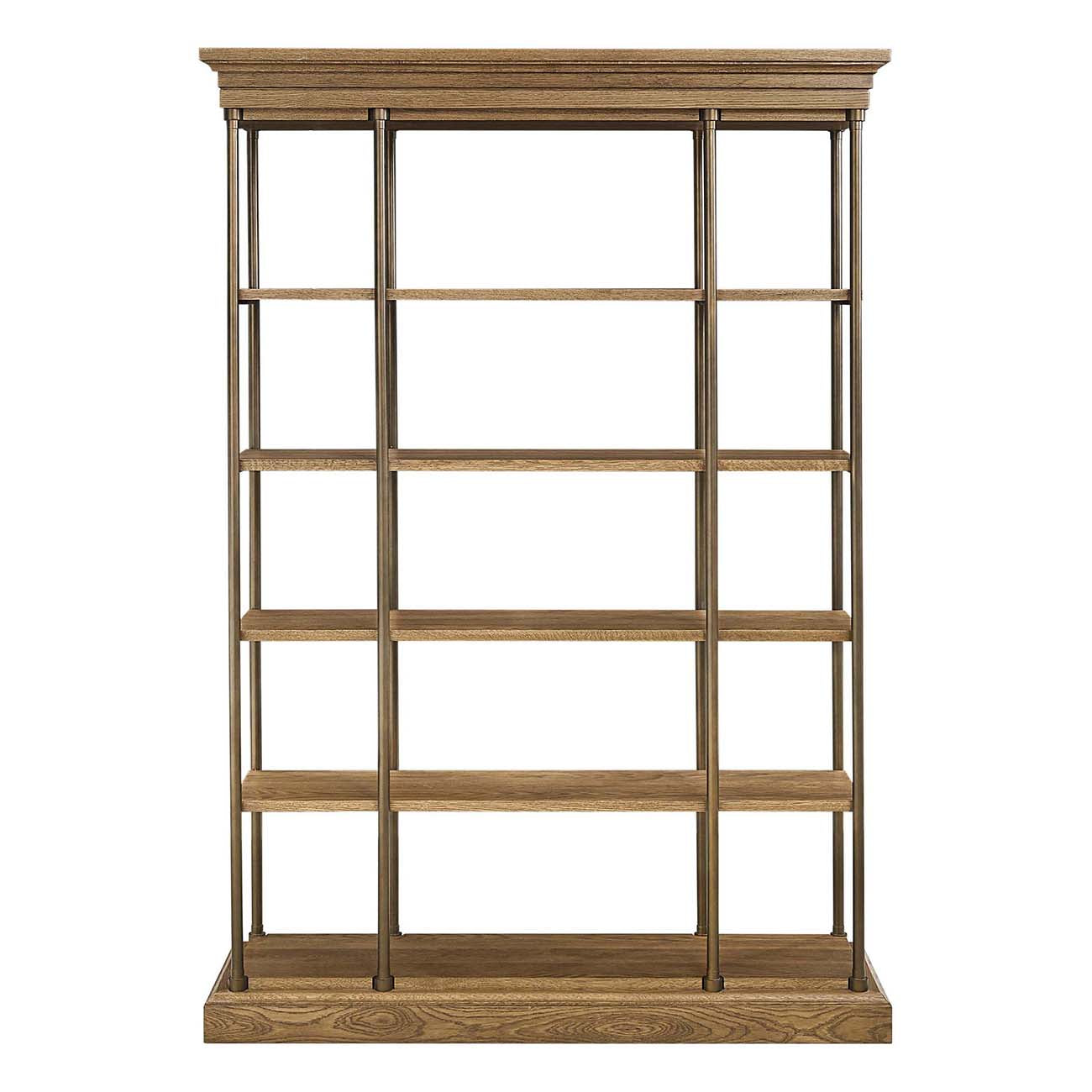 St. Lawrence Metal Bookcase - Stickley Brand