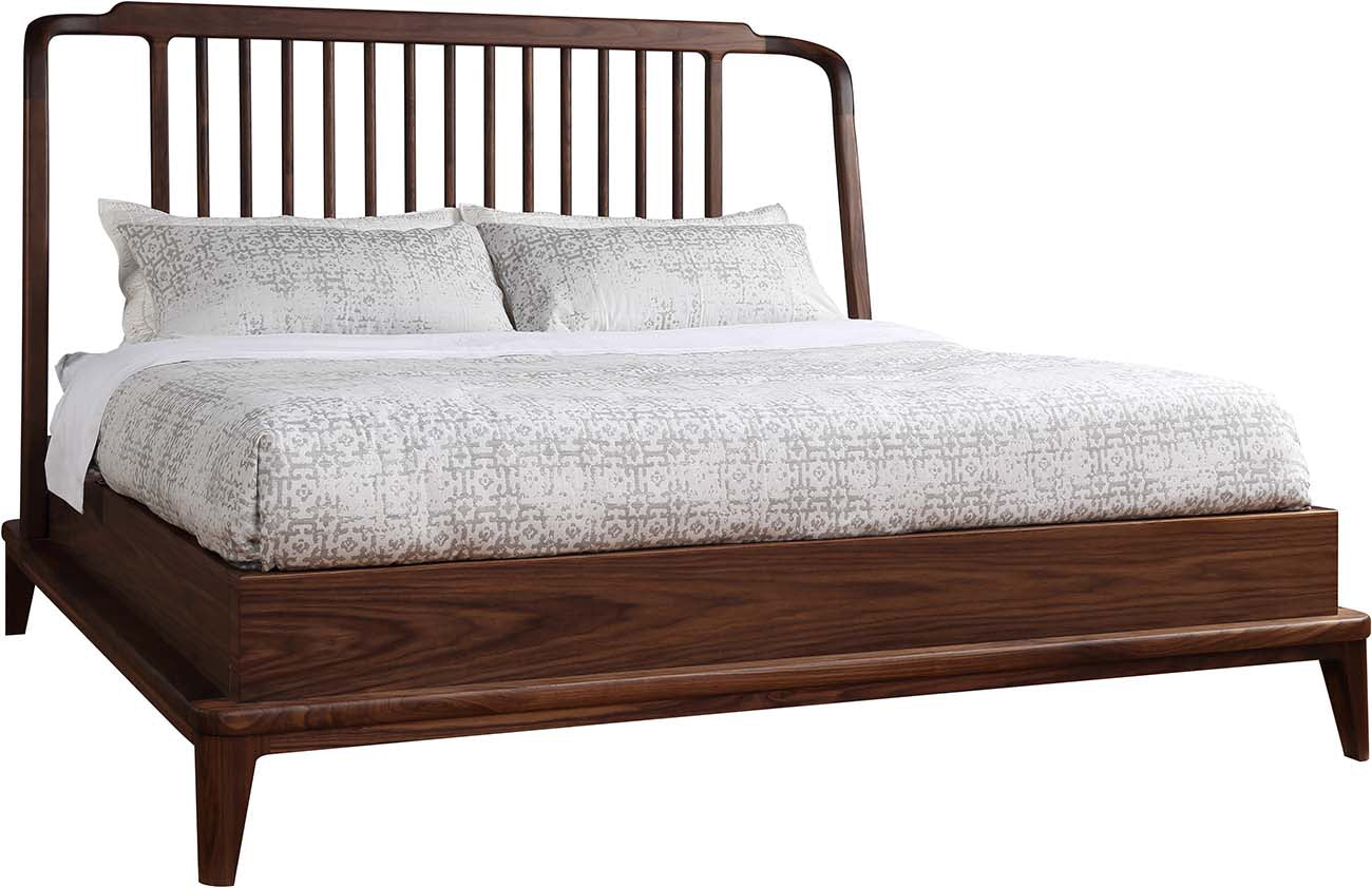 Walnut Grove Spindle Bed - Stickley Brand