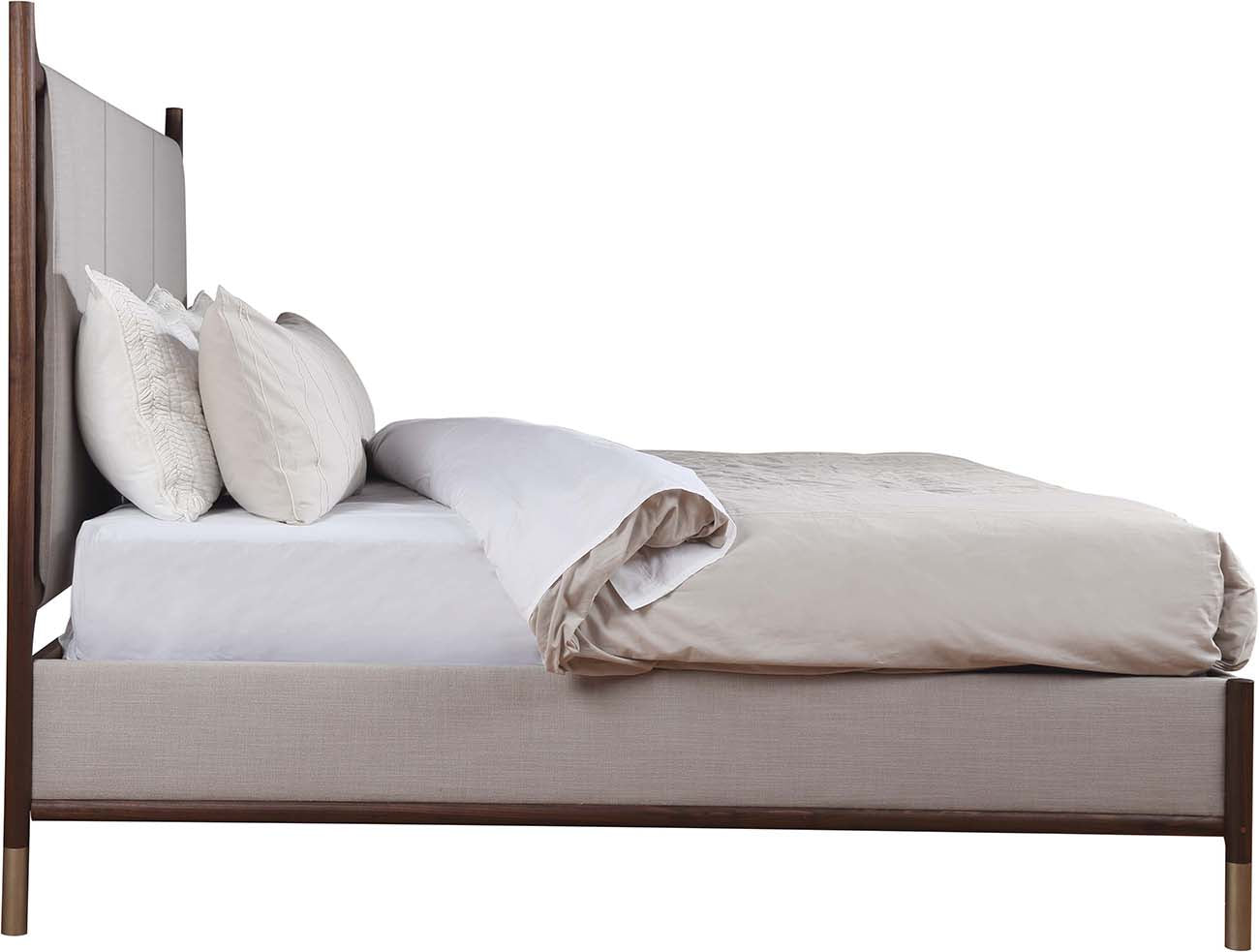Walnut Grove Upholstered Bed - Stickley Brand