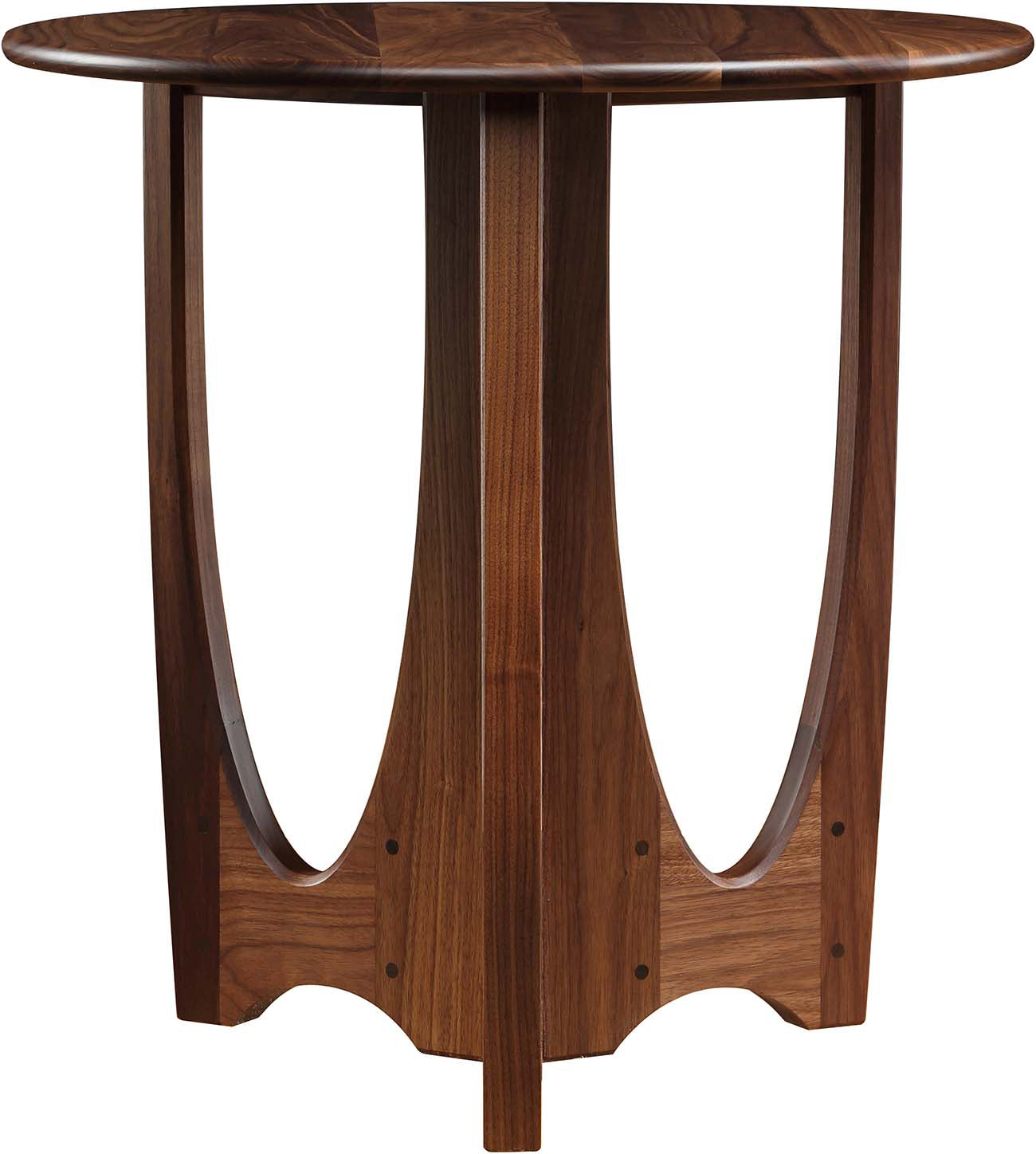 Walnut Grove Round Lamp Table - Stickley Brand