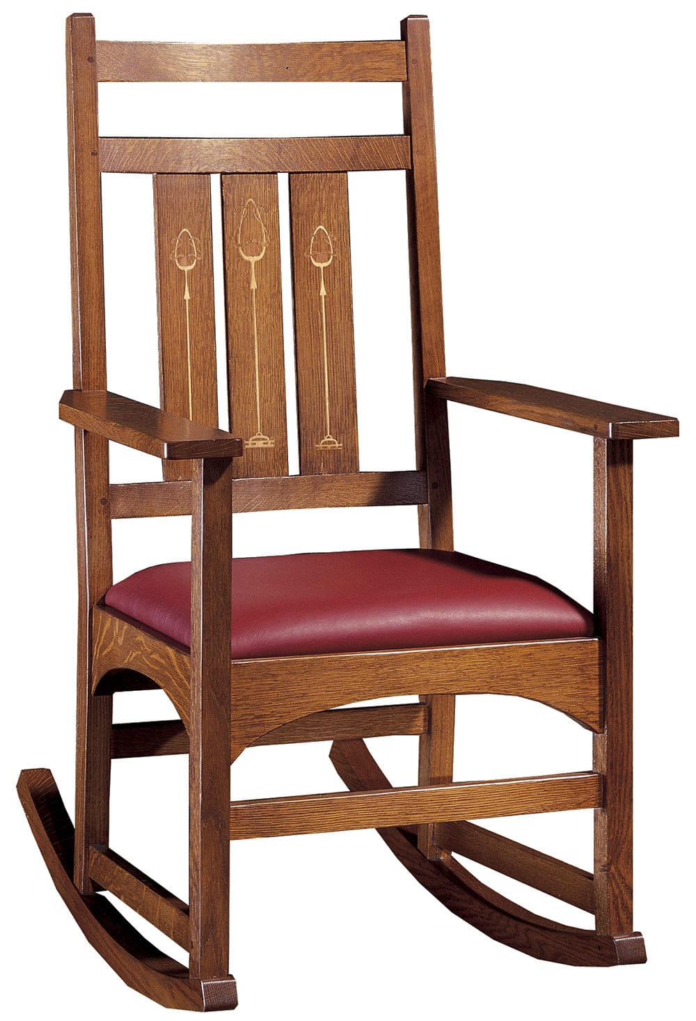 Harvey Ellis Rocker, with Inlay - Stickley Furniture | Mattress