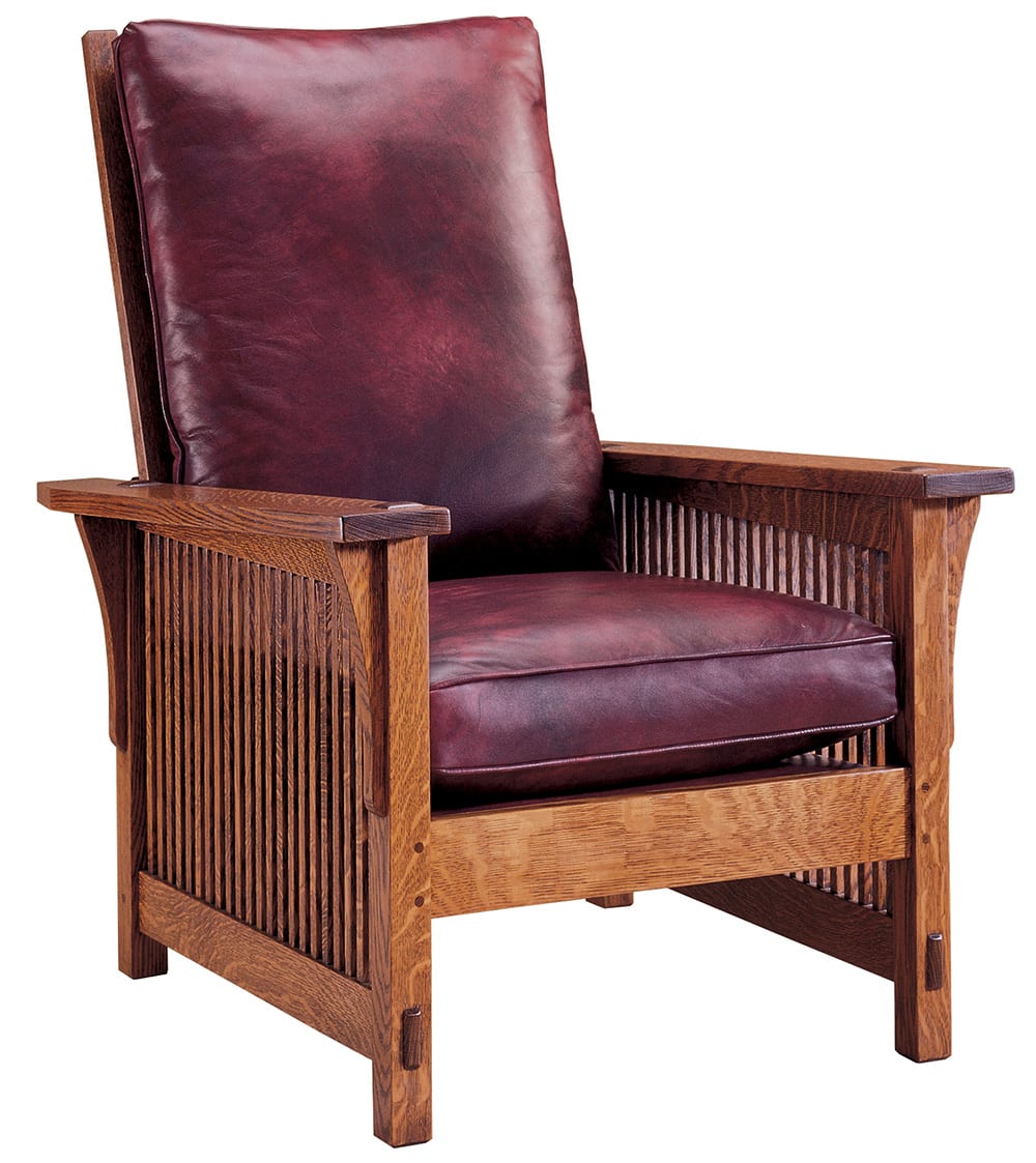 Compact Spindle Morris Chair - Stickley Brand